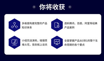 線下課程 產(chǎn)品大咖親自帶，解鎖產(chǎn)品經(jīng)理核心技能，構(gòu)建產(chǎn)品知識(shí)體系